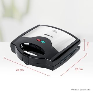 Sandwichera Snackera 3 En 1 DAEWOO GUI
