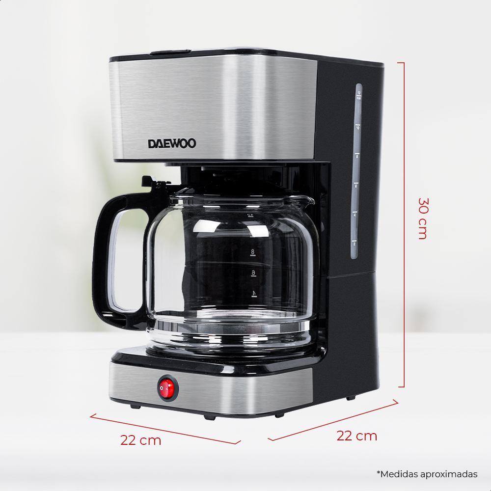 Cafetera Acero Inox. DAEWOO GUI - Image 4