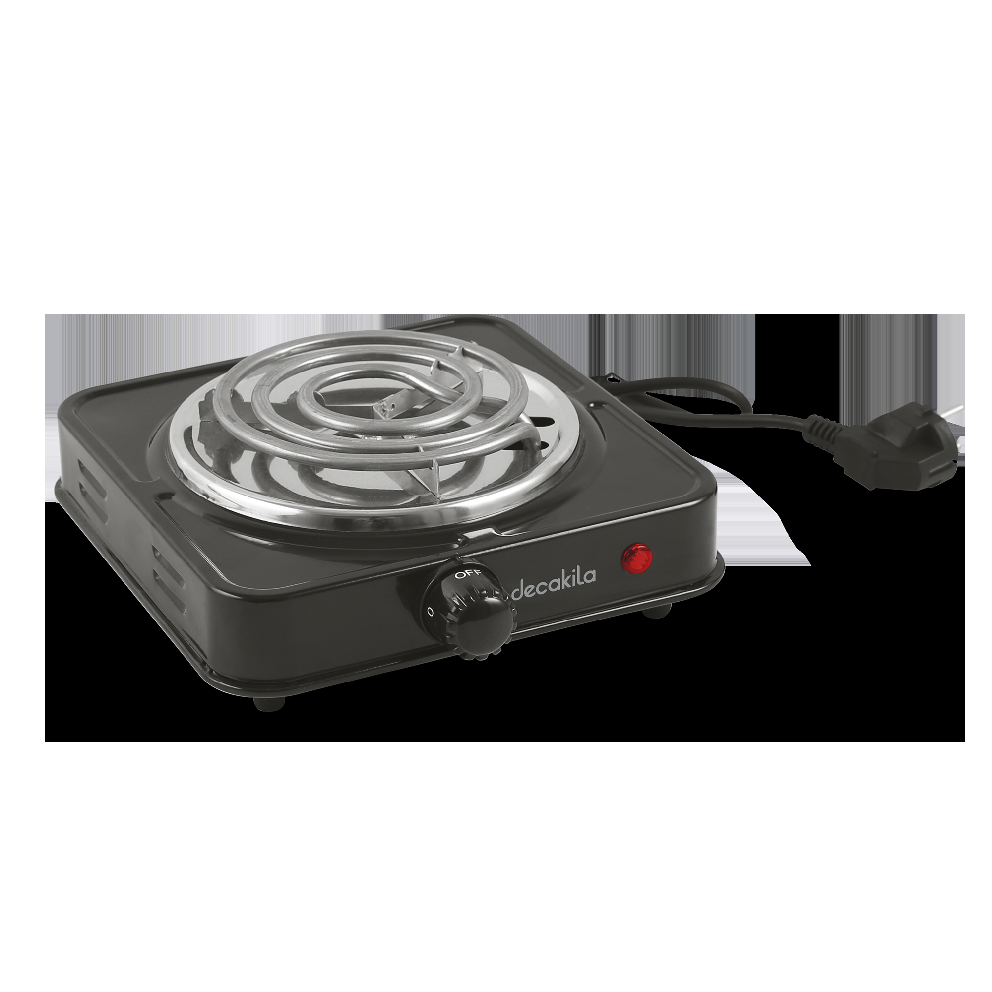 Parrilla electrica un quemador, negra GUI