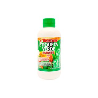 Broncolin Etiqueta Verde Jarabe Remedio Herbolario