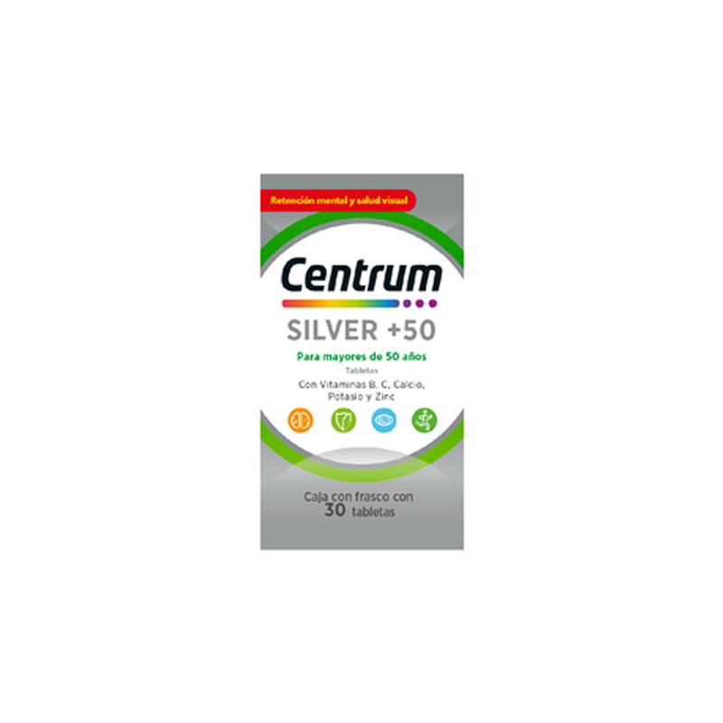 Centrum Multivitamínico Silver +50