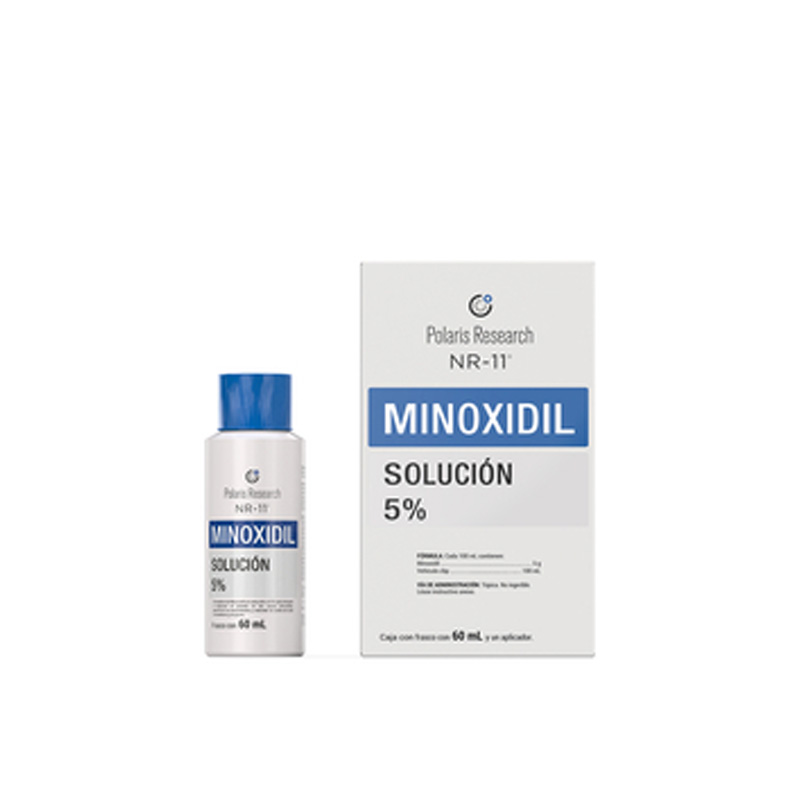 Polaris Research NR-11 Tratamiento anticaída con minoxidil al 5%