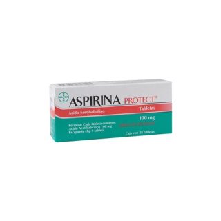 Aspirina Protect 28 Tableta Caja