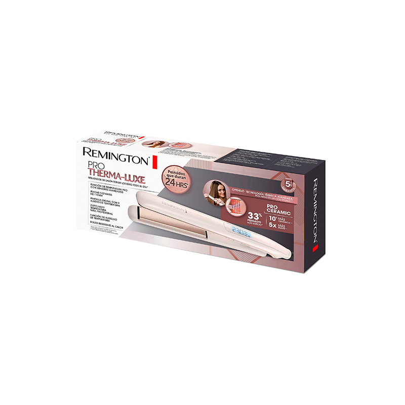 PLANCHA ALISADORA REMINGTON PROTHE CREMA GLO - Image 3