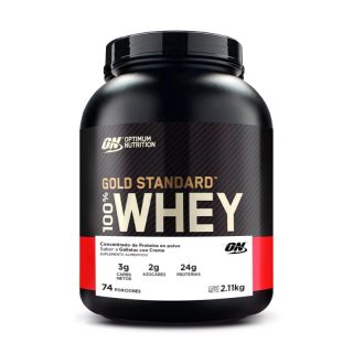 Proteína Optimum ON GS Whey Sabor Galletas con Crema