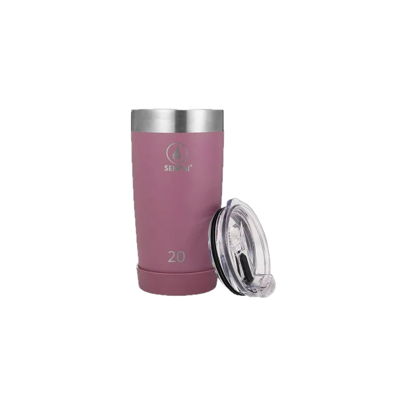 Set de Vasos Térmicos Senpai Capuccino Cream / Rasberry Glace 2 pzas de 600 ml c/u - Image 2