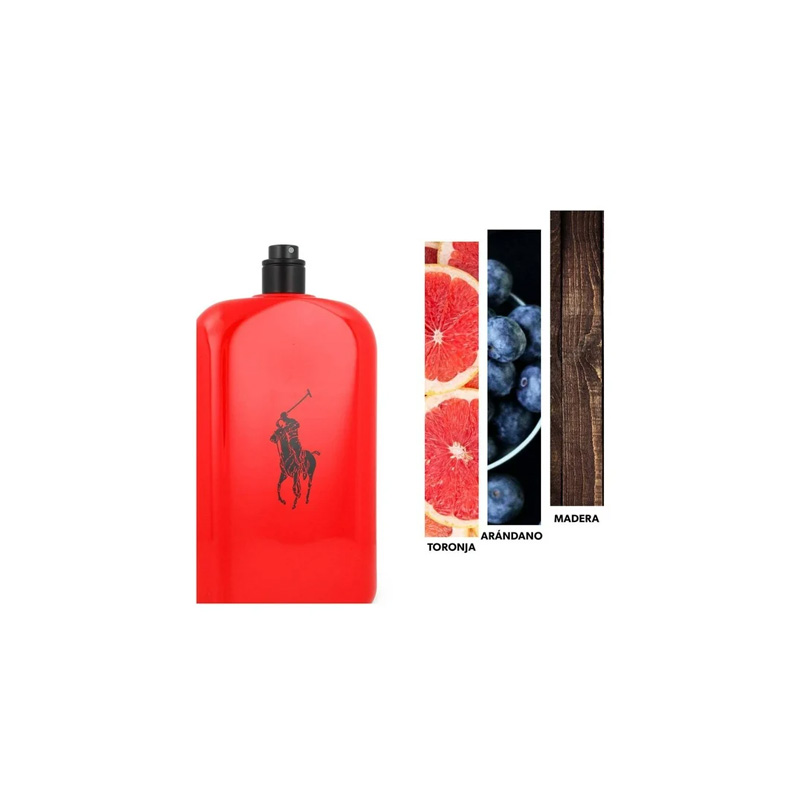 Eau de Toilette Ralph Lauren Polo Red para Caballero 200 ml - Image 3